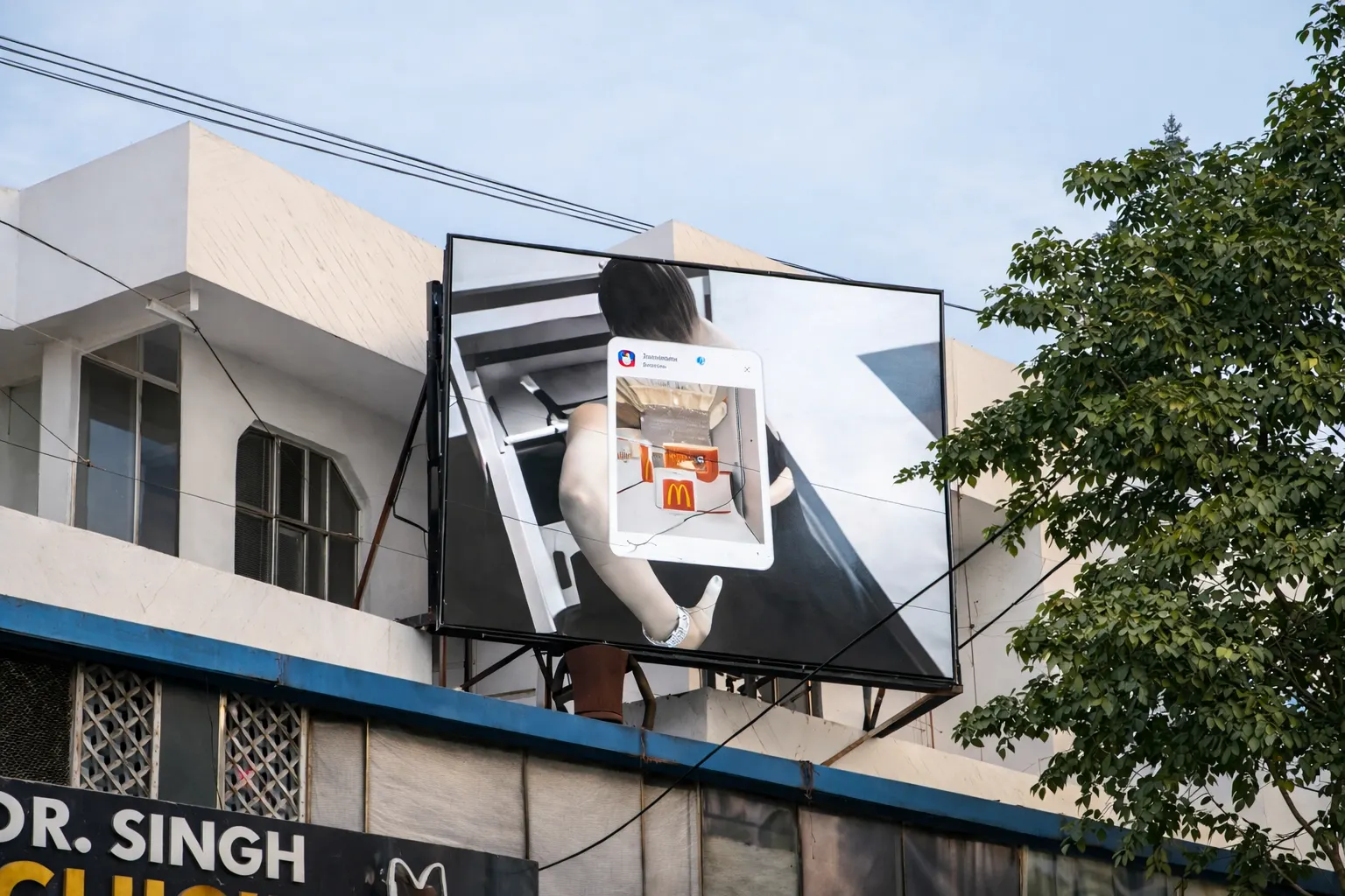 Outdoor Pixel Perfect billboard